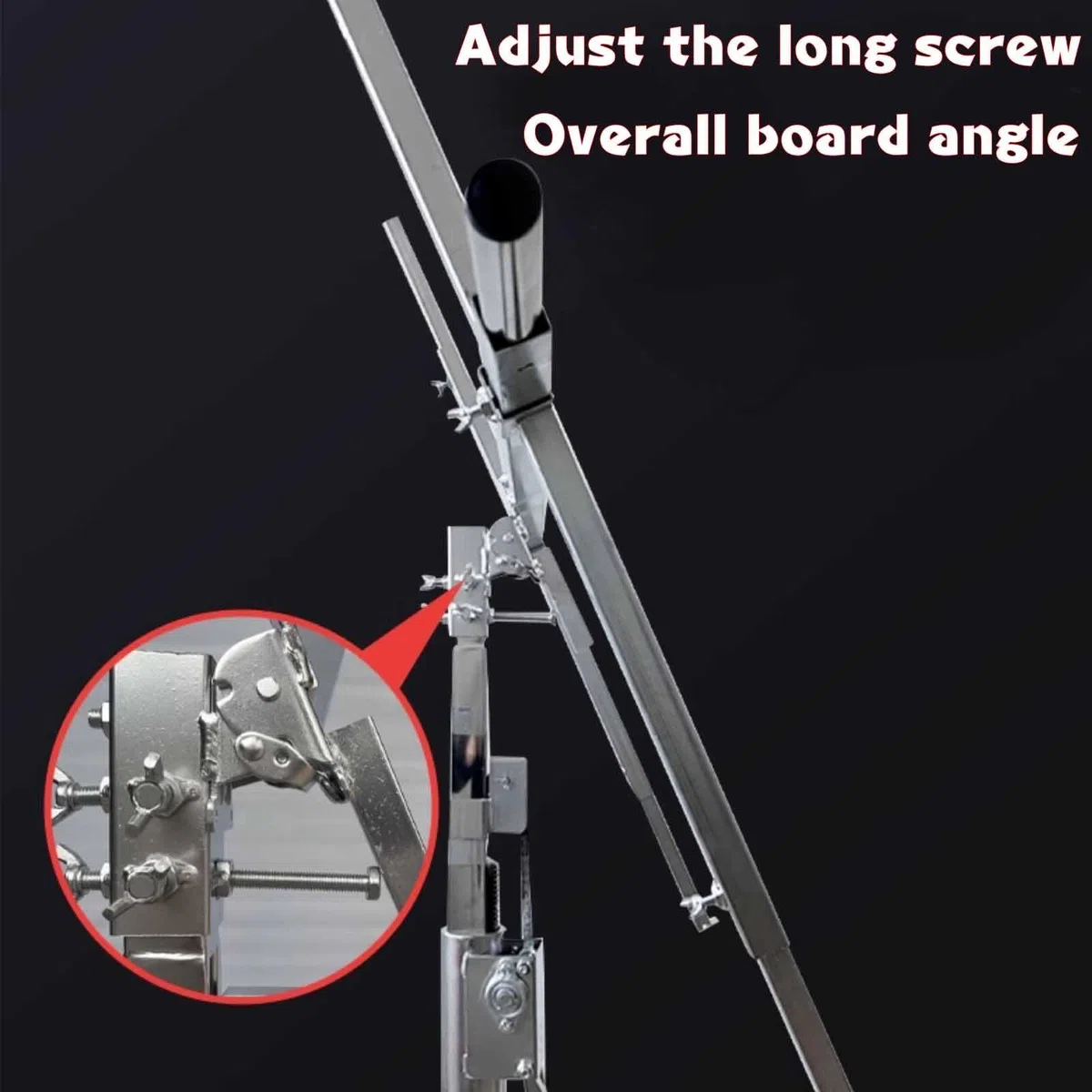 Elevador De Paneles Pladur 3 En 1 con Soporte para Martillo Ruedas Giratorias Herramienta De Construcción Bloqueable Soporte De Montaje Móvil(3.3M)