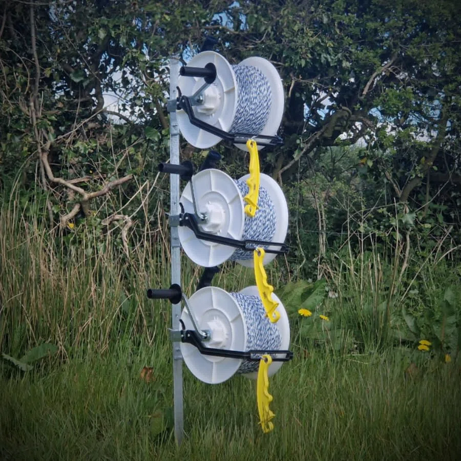 MultiPost - Valla eléctrica (500 m, 6 hilos, 3 x 3: 1)