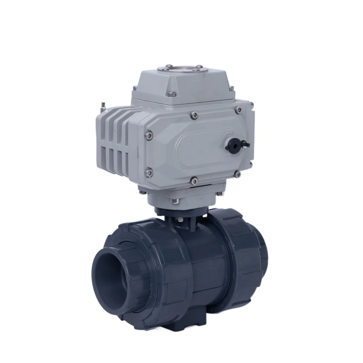 Válvula Eléctrica Motorizada De Conexión De Válvula De Bola DN15-DN100 For Agua, Líquido, Y Medio Corrosivo,Resistencia a la corrosión(DN100,12v)