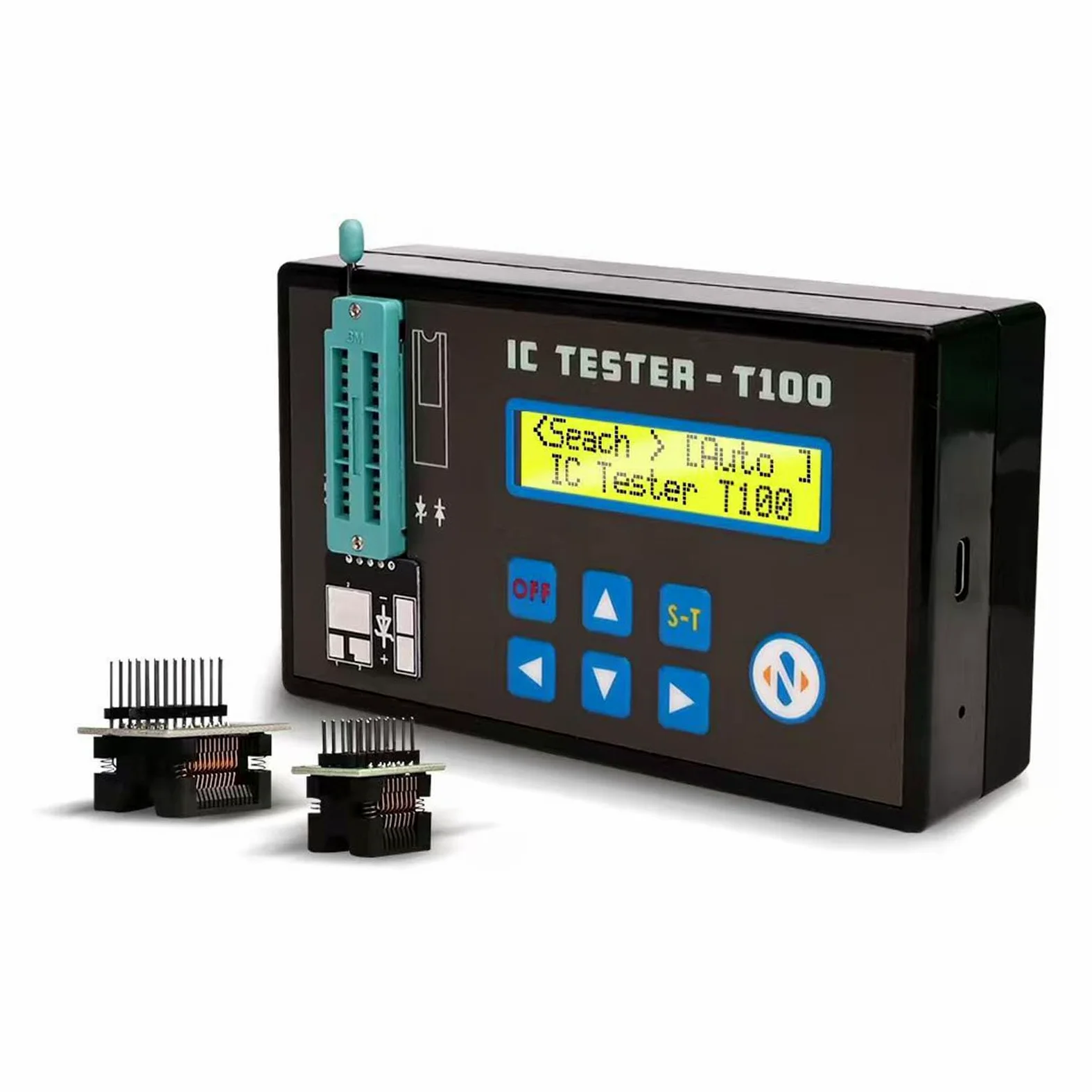 Tissting Probador De Circuitos Integrados Multifuncional Para 74hc 74ls Cd4000