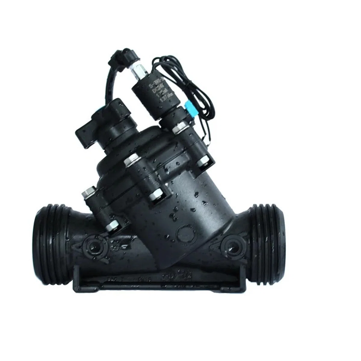 Electroválvula de riego de 3" Normalmente Abierta for riego de Jardines agrícolas, paisajismo, 220 V, 110 V, 24 V y 12 V CC, con Enclavamiento(220VAC)