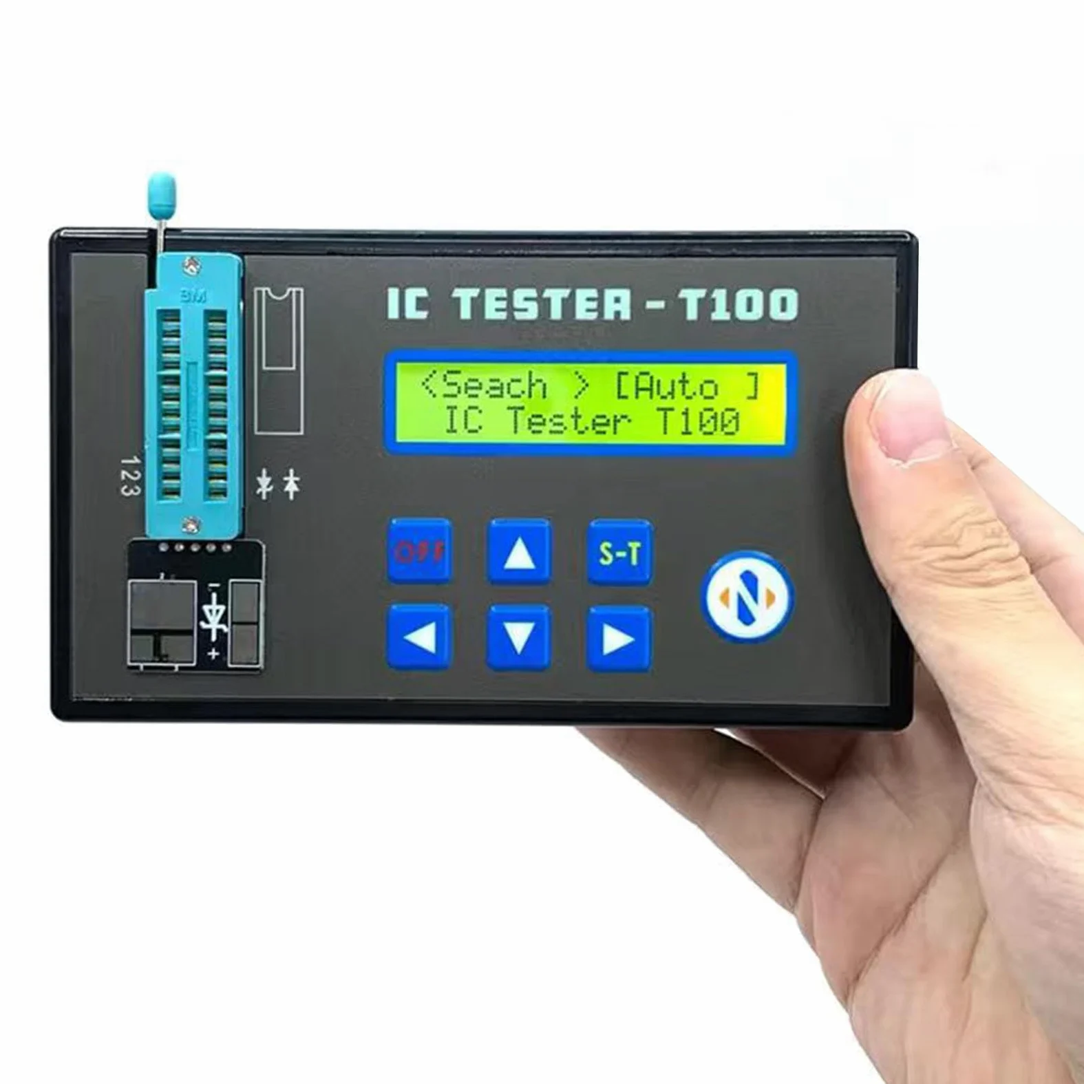 Tissting Probador De Circuitos Integrados Multifuncional Para 74hc 74ls Cd4000