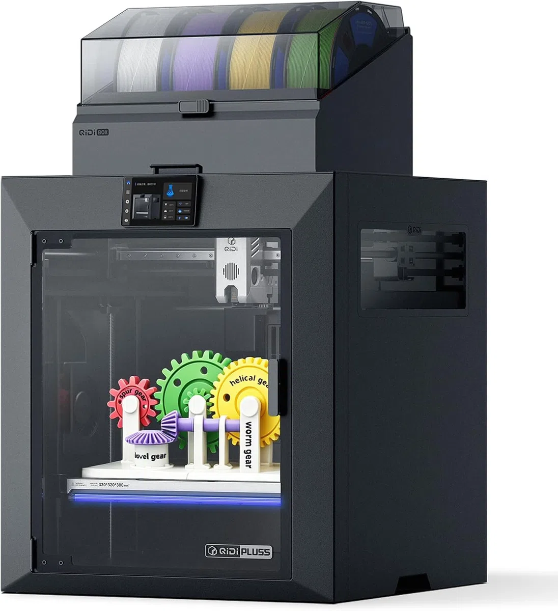 QIDI Plus5 Combo Impresora 3D Multicolor, Cámara de Calentamiento